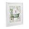 Stupell Industries Bath Oasis with Plant Framed Print Under Glass, design by Nicole DeCamp